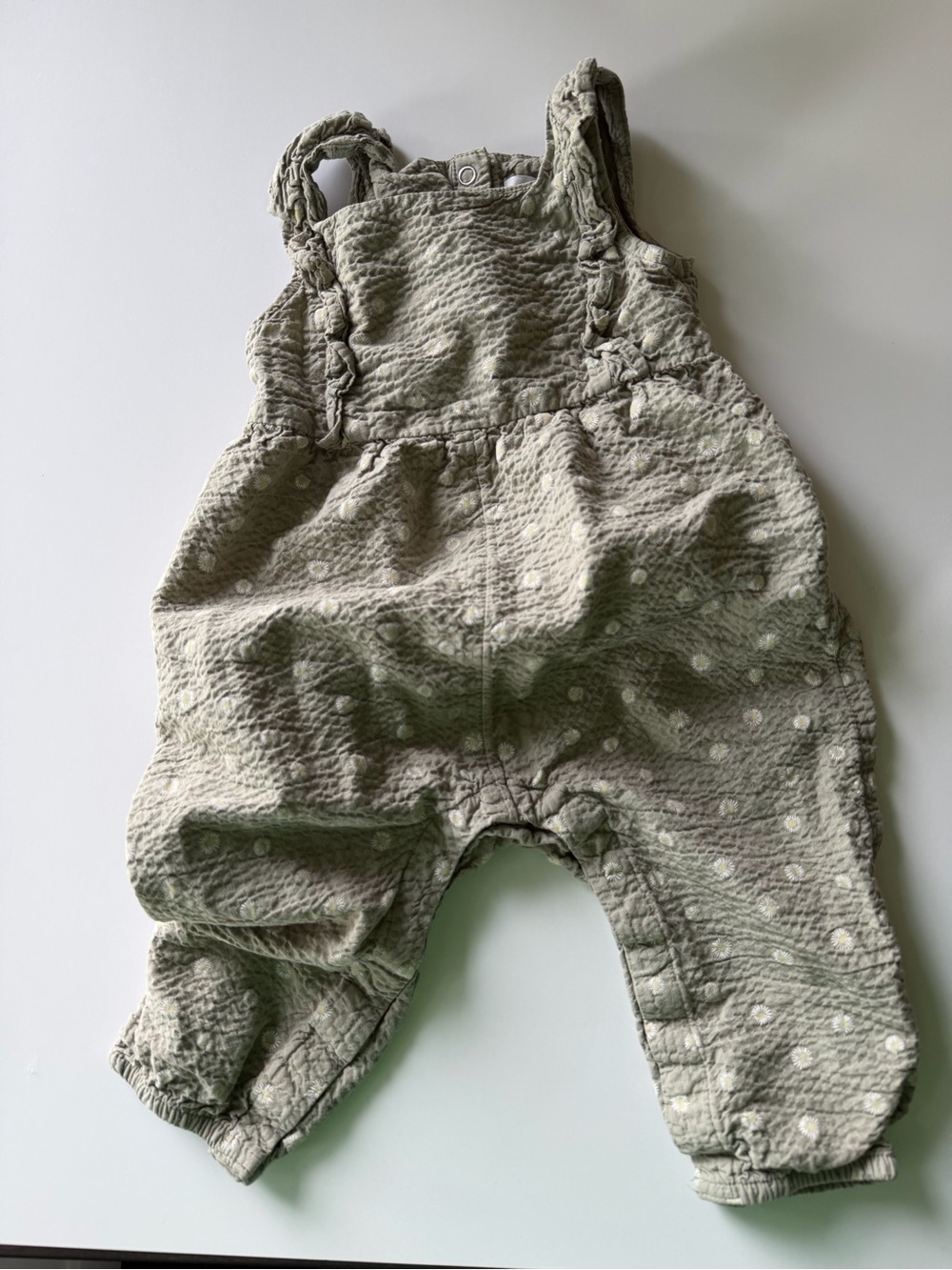 Joe Fresh Sage Green Romper - 12-18mo